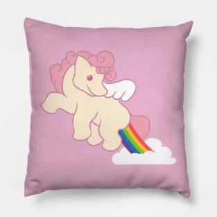 unicorn cute fart sky Pillow