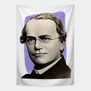 German microbiologist Gregor Mendel illustration Tapestry