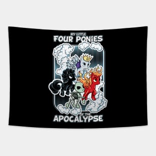 4 ponies of the apocalypse Tapestry