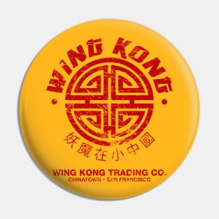 Wing Kong Trading Co. (worn look) Pin