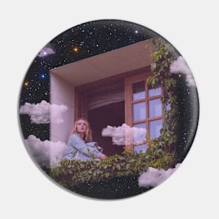 Window Dreaming Pin