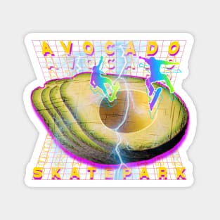 avocado skate park Magnet