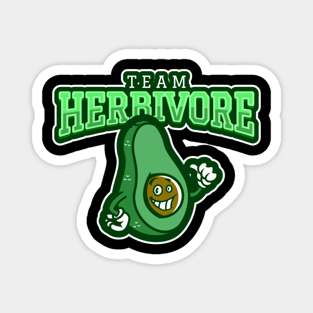 Team Herbivore Magnet by poc98