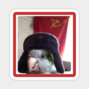 Comrade parrot Magnet