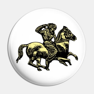 Scythian warrior - ancient Greek-Scythian art Pin