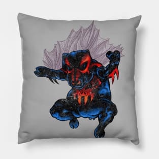 Spider-Ham 2099 - distressed Pillow