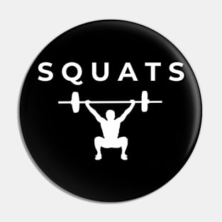 Squat workout Pin