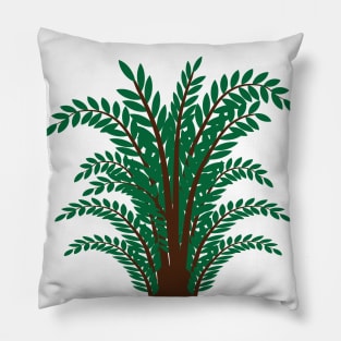 Green Tree Pillow