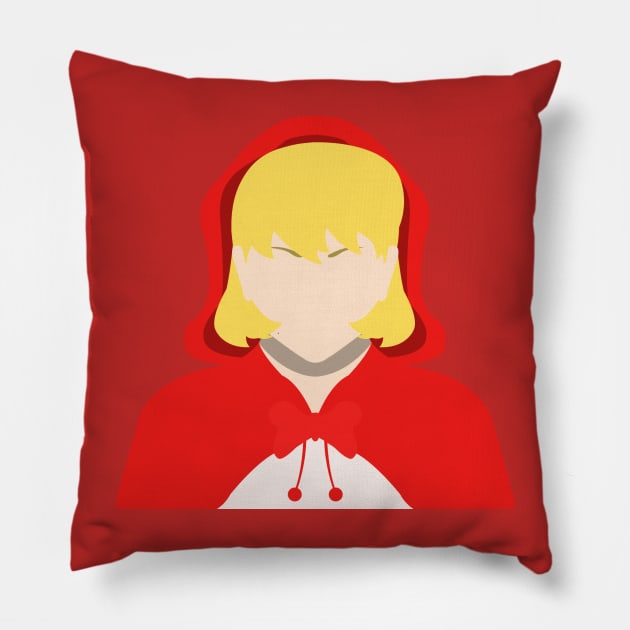 BB Hood Vector Pillow by MagicFlounder