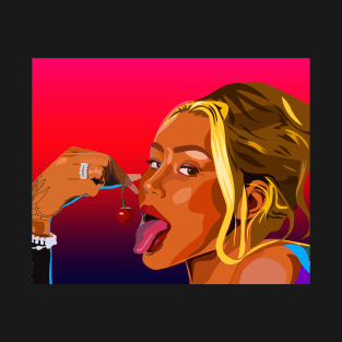 Iggy Azalea, Portrait T-Shirt