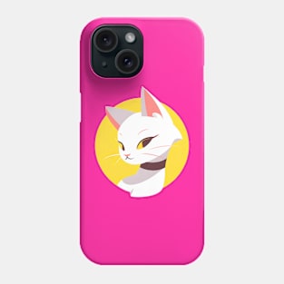 Whisker Wonders Yellow Phone Case