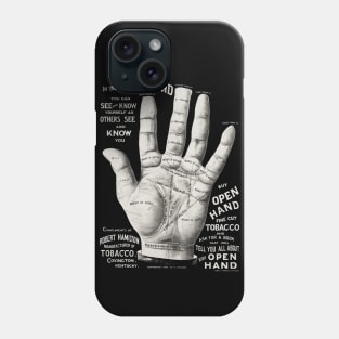 Palm Reading Chart Phone Case