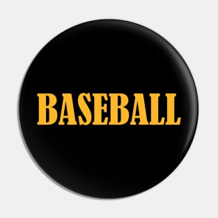 Baseball Shirt Pin