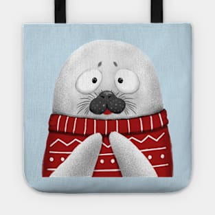 Cute Silly Seal Tote