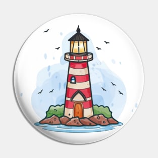 Lighthouse Pin