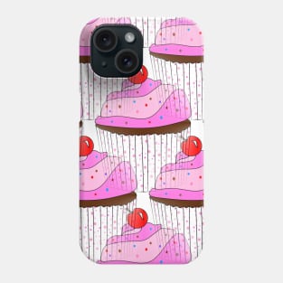 SPRINKLE Cupcake Lover Pattern - Cute Cupcake Art Phone Case