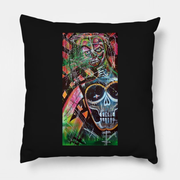 VOODOO Queen Pillow by barbosaart