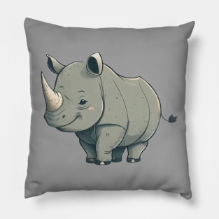 Baby Rhino - Cute Pillow