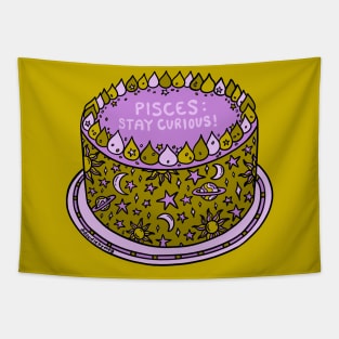 Pisces Cake Tapestry