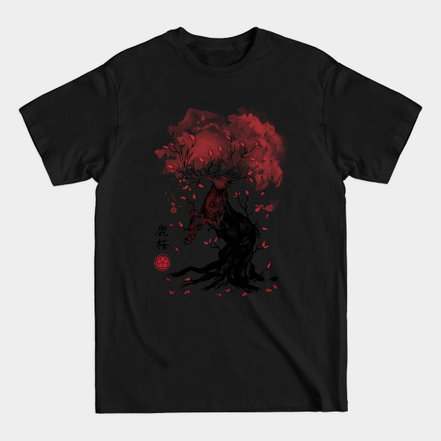 Discover Deer Tree - Deer - T-Shirt