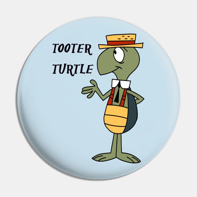 Tooter Turtle Vintage 60’s Pin by GoneawayGames