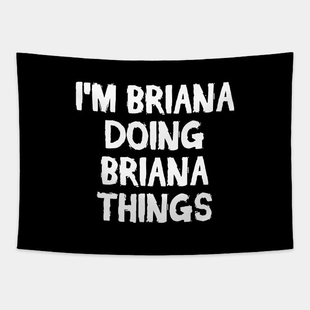 I'm Briana doing Briana things Tapestry by hoopoe