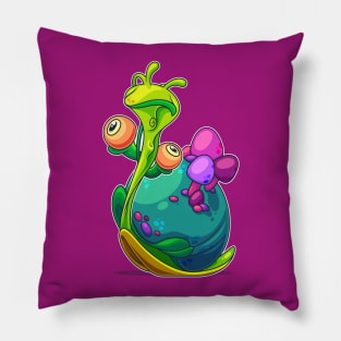 Shroom Snail Pillow