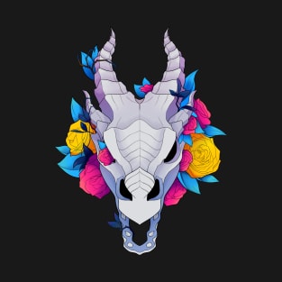 Overgrown Dragon Skull - Pan T-Shirt