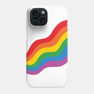 Rainbow Wavy Phone Case