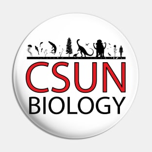 CSUN Biology (Black Print) Pin