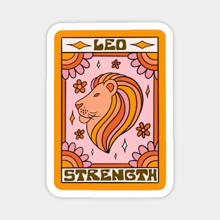 Leo Tarot Card Magnet