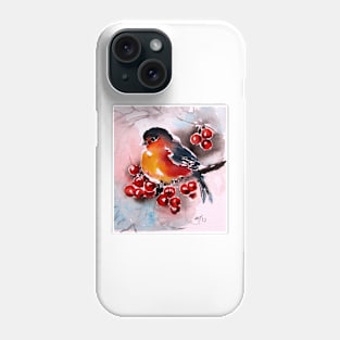 Bird in the garden III Phone Case