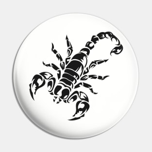 Scorpion Tattoo Pin