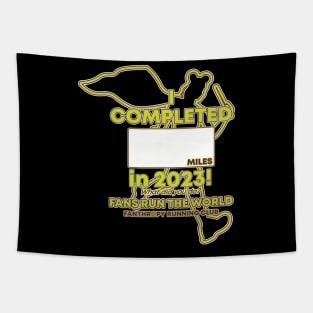 2023 Fans Run the World - Blank Mileage Runner Tapestry