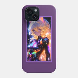 Anime Sci-Fi Cat Girl | Quality Anime Girl Artwork | Manga Girl Anime Art Phone Case