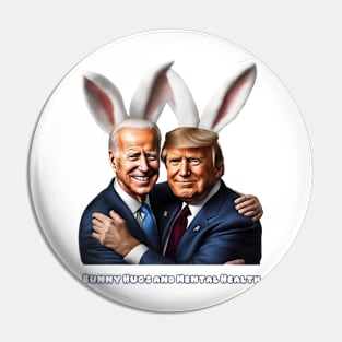 Biden Trump Hug Pin