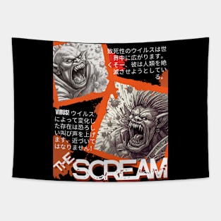 The Scream!, virus! Tapestry