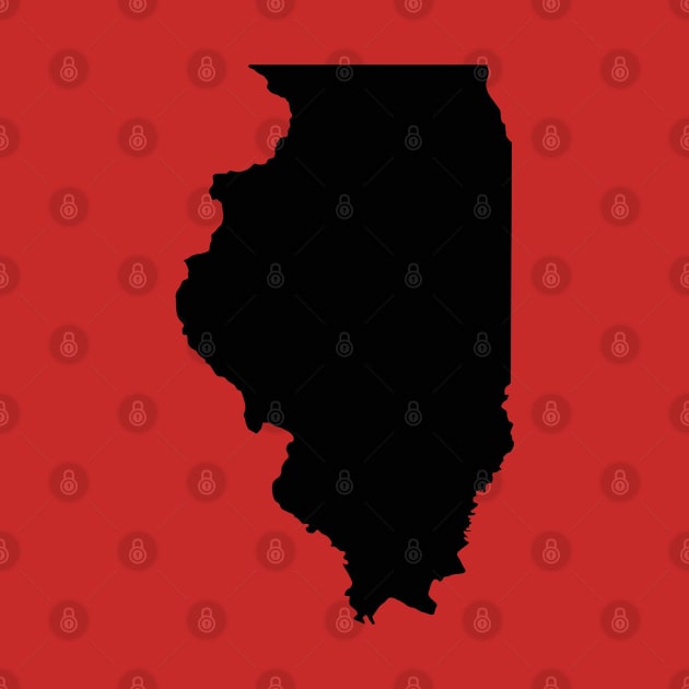 Illinois by GreenGuyTeesStore