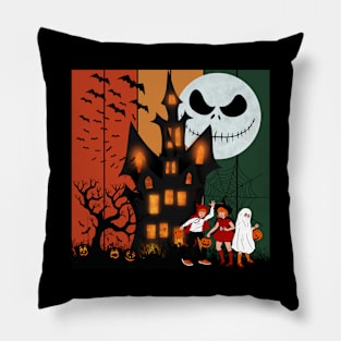 Happy Halloween Grim Reaper Pillow