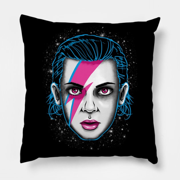 Space Eleven Pillow by Andriu