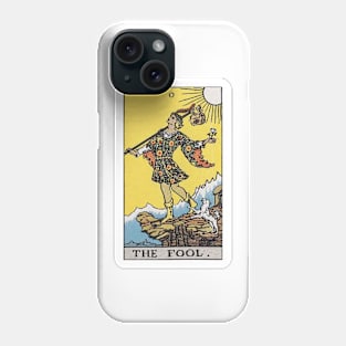 The Fool, Raider Waite tarot, Divination Tarot Phone Case