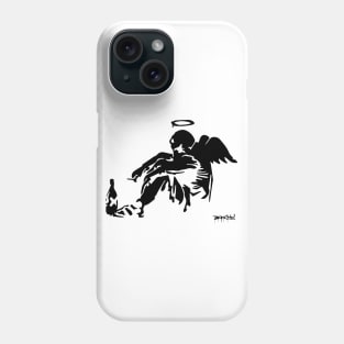 BANKSY Drunken Angel Phone Case