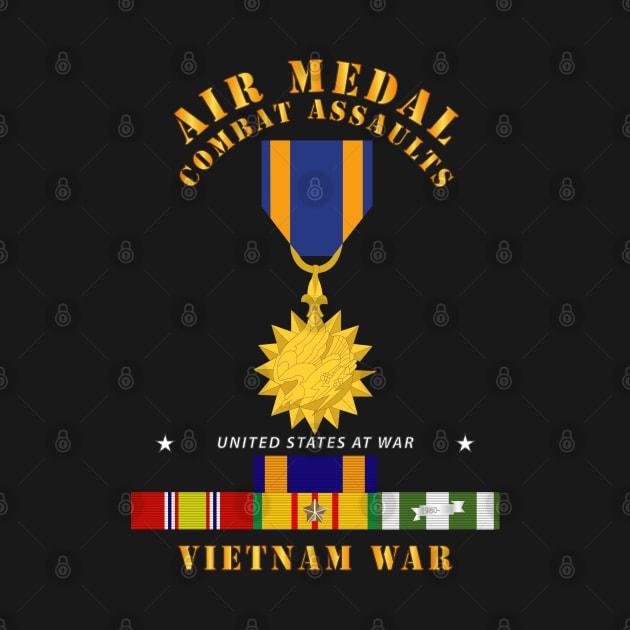 Air Medal - Combat Assaults w VN SVC w Air Medal Ribbon by twix123844