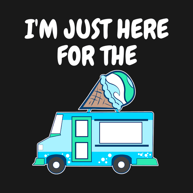 Ice Cream Lover Summer Ice Cream Truck by ChrisselDesigns