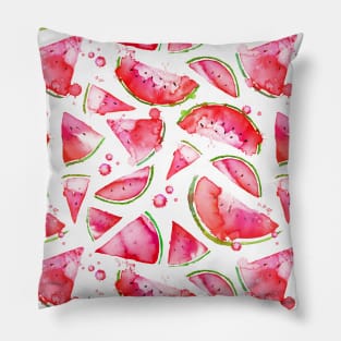 Watercolor Watermelon 1 Pillow