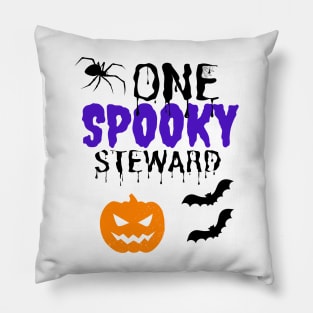 Spooky Steward Pillow