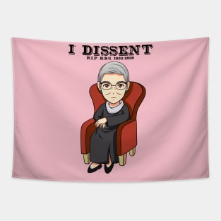 Notorious RBG - I DISSENT Tapestry