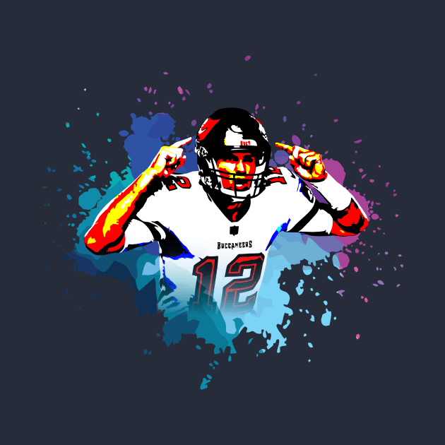 TAMPA BAY BUCCANEERS PLAYER by MufaArtsDesigns