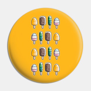 Fun Ice Lollies / Popsicles Pin