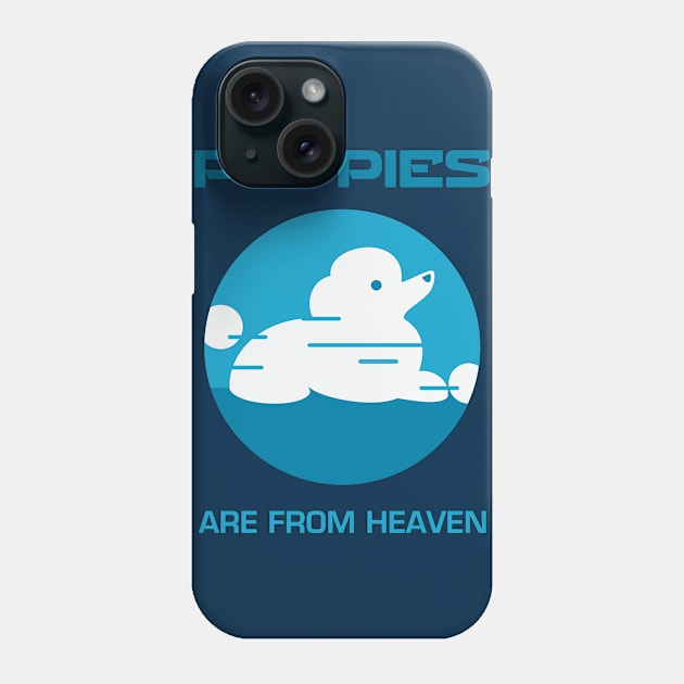 Puppies Are from Heaven Phone Case by Toogoo